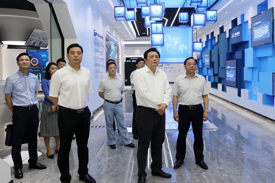市领导来我区调研大数据产业园和美丽乡村建设情