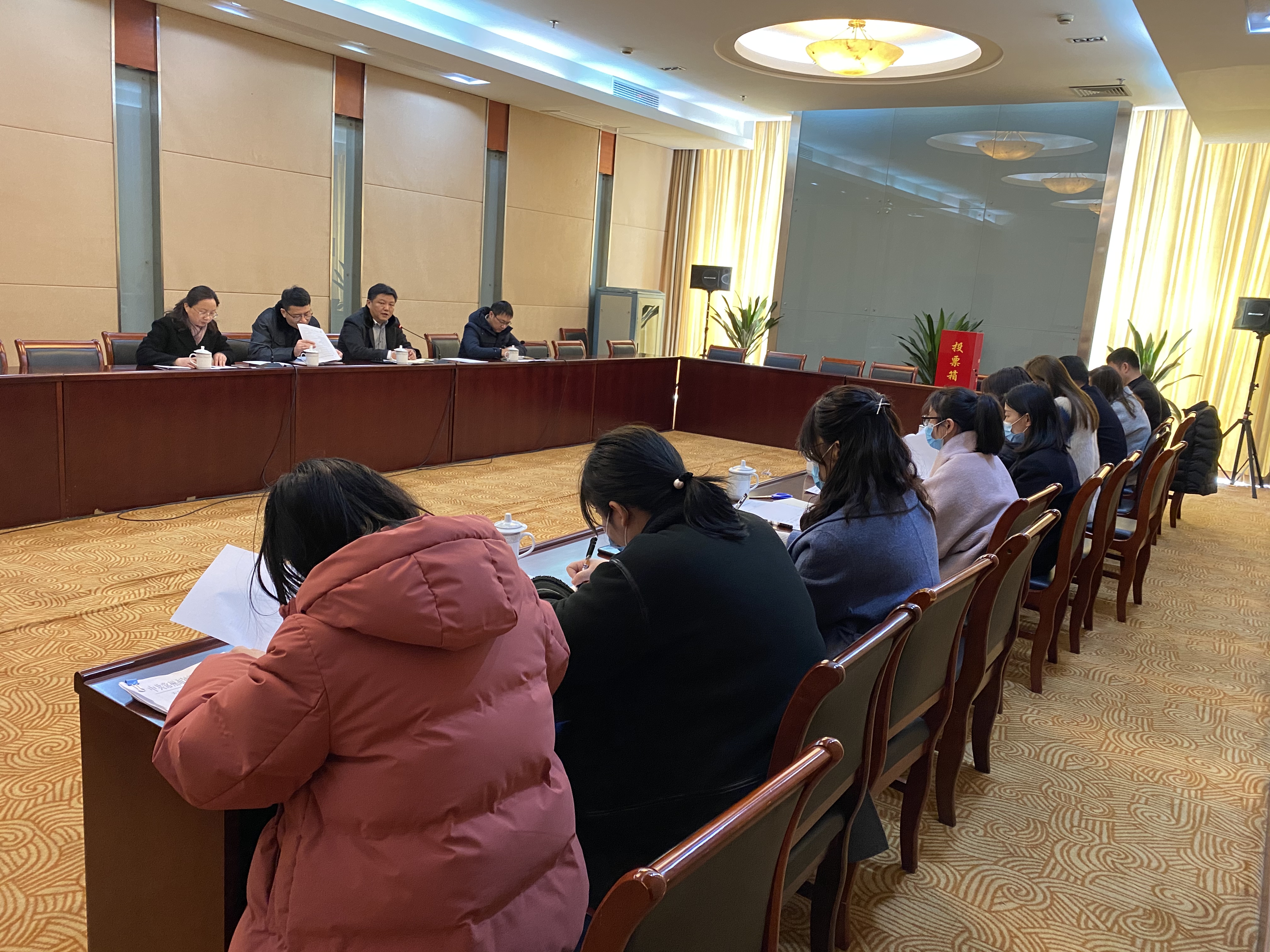 区行政审批局召开2020年综合考核述职大会