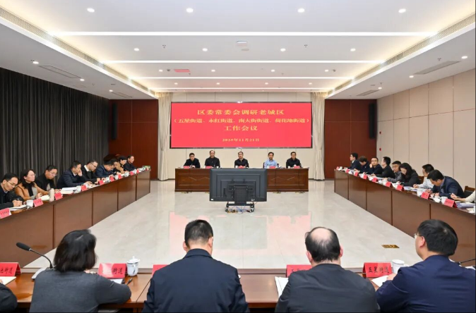 区委常委会集中调研各板块工作