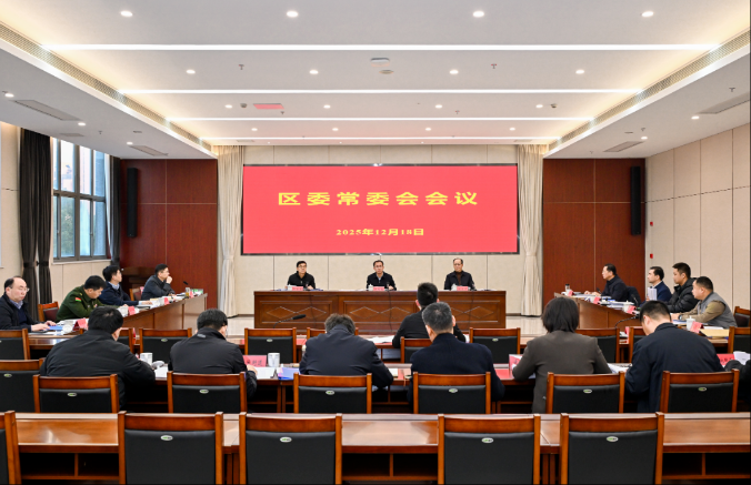 区委常委会召开会议
