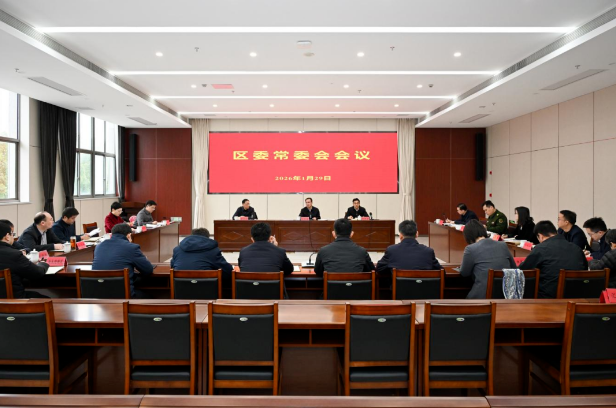 区委常委会会议和区委理论学习中