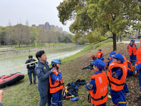 钟楼区北港街道水杉路社区妇联：少年救援队 安全