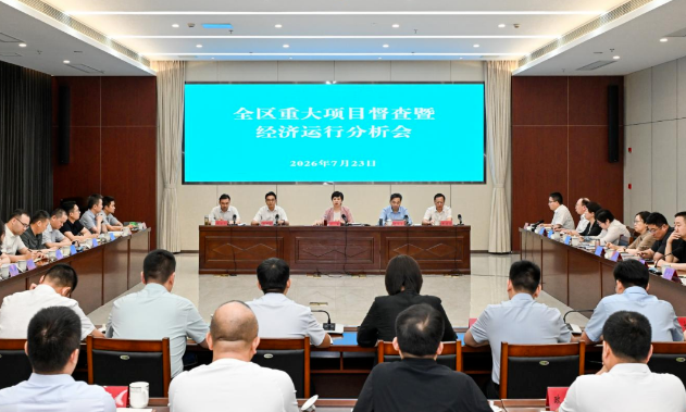 钟楼区召开重大项目督查暨经济运行分析会